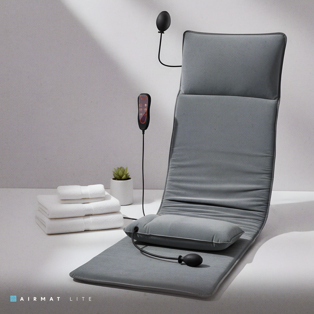 LUFTREST™ AirMat LITE – Portable Heated Massage Mat