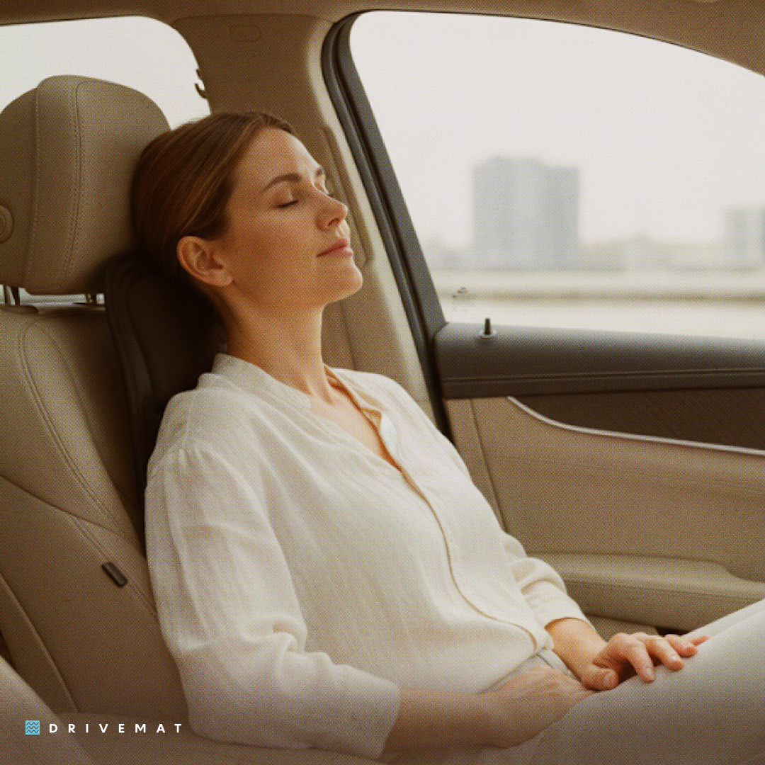 LUFTREST™ DriveMat – Portable Ergonomic Seat Massager