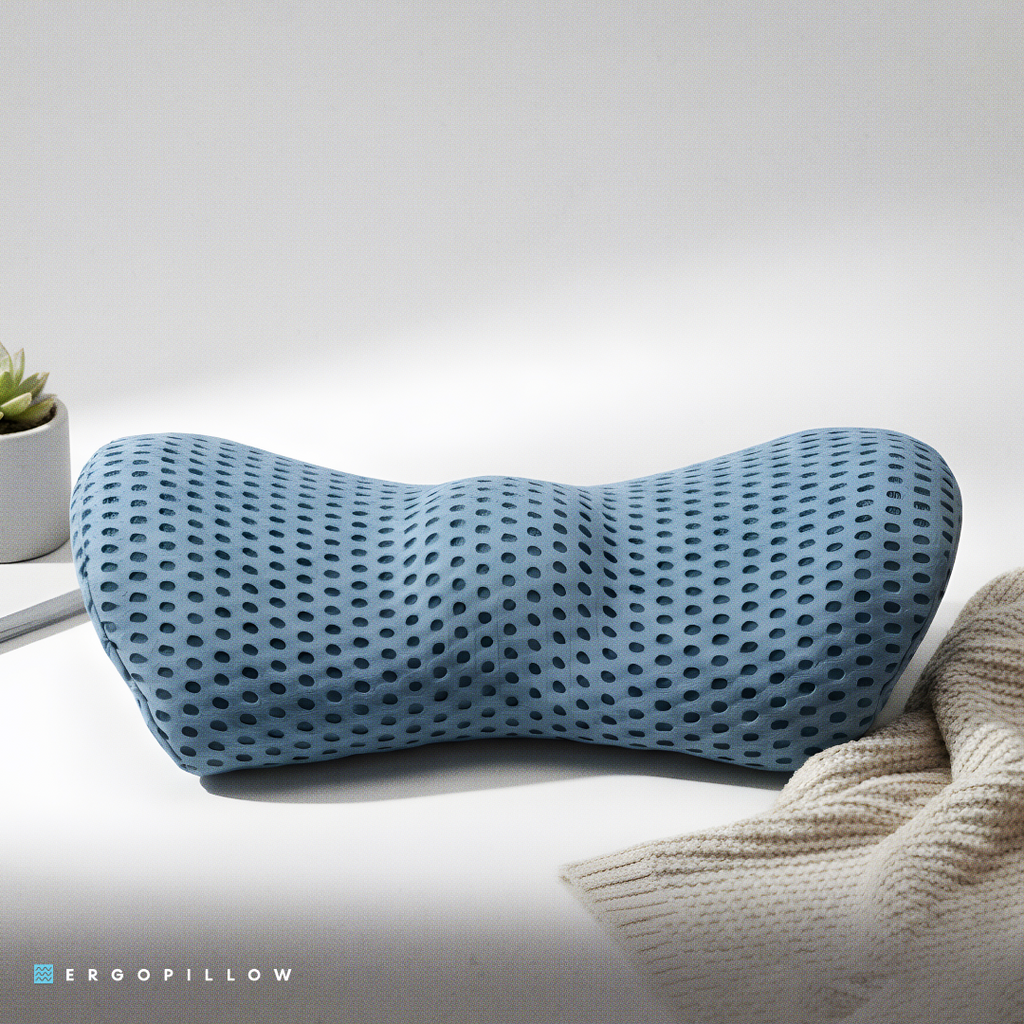 LUFTREST™ ErgoPillow – Rebound Foam Lumbar Support Cushion
