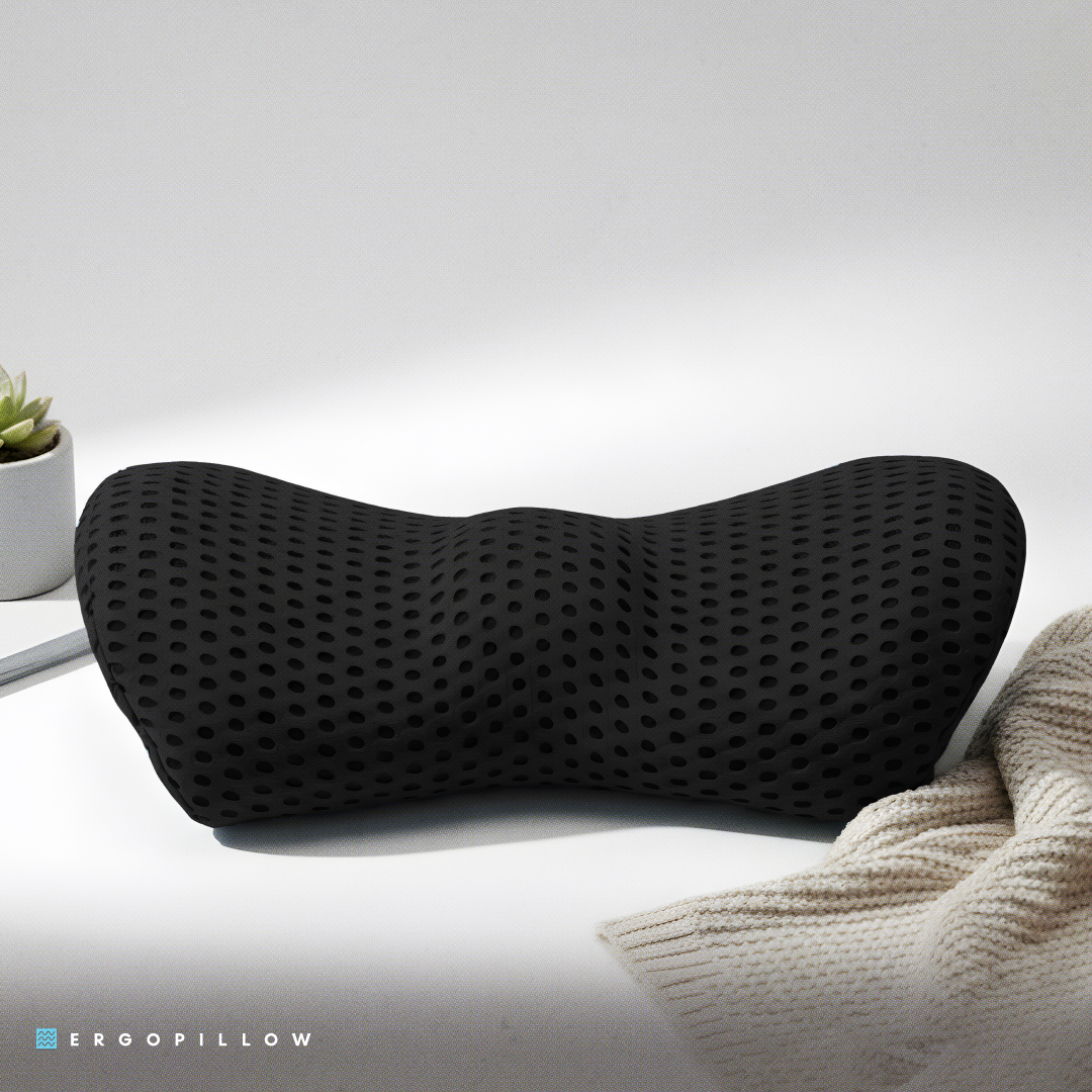 LUFTREST™ ErgoPillow – Rebound Foam Lumbar Support Cushion
